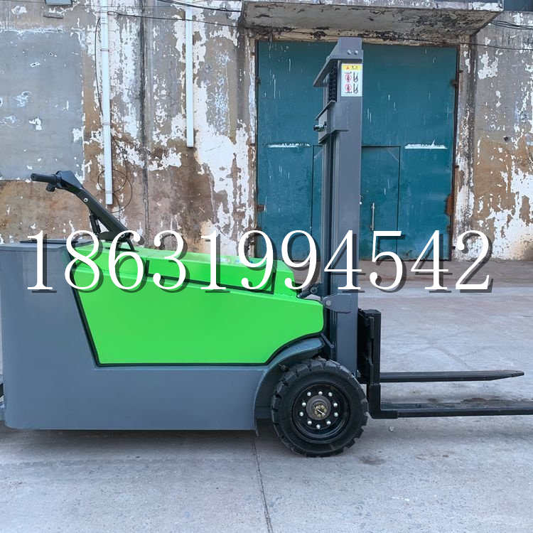 长寿区小型电动叉车1吨2吨步行站驾式电瓶堆高充电装卸车液压升降车铲车
